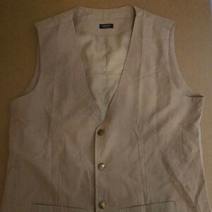 Tan COOFANDY Vest